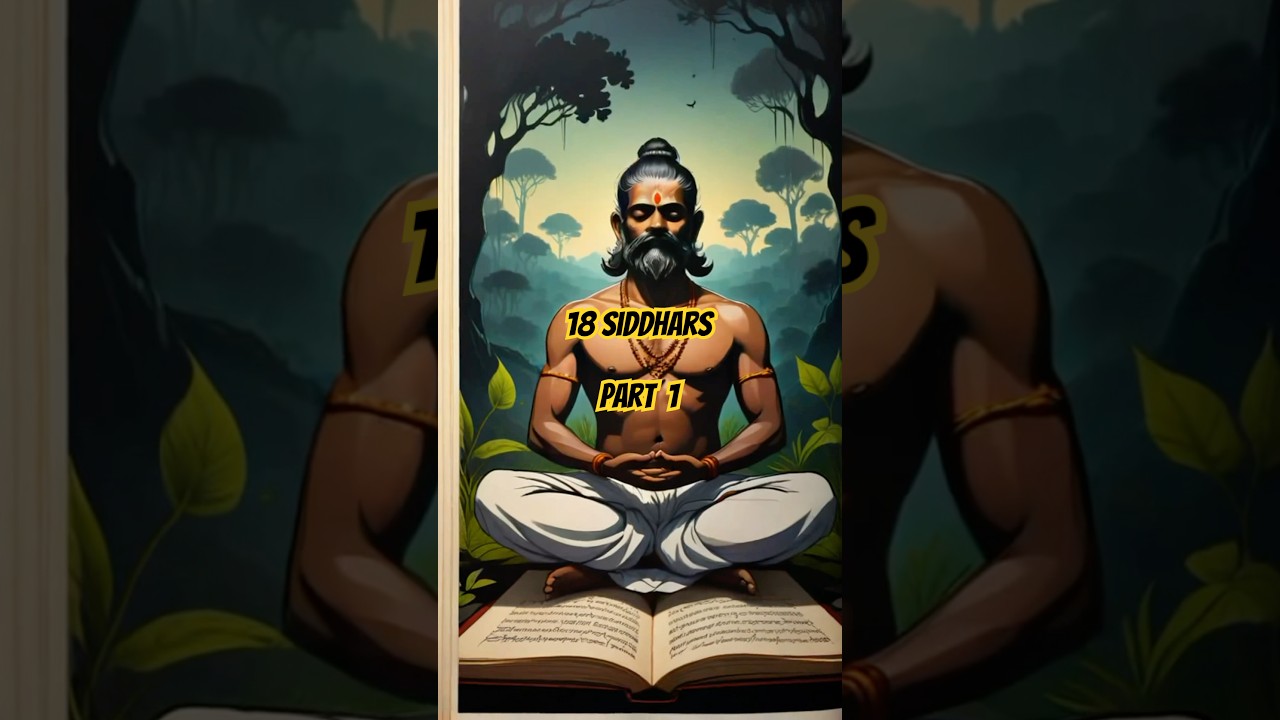 🧪⚛️Who were the 18 Siddhars?Part 1 #aathmaquest #spirituality #18siddhars