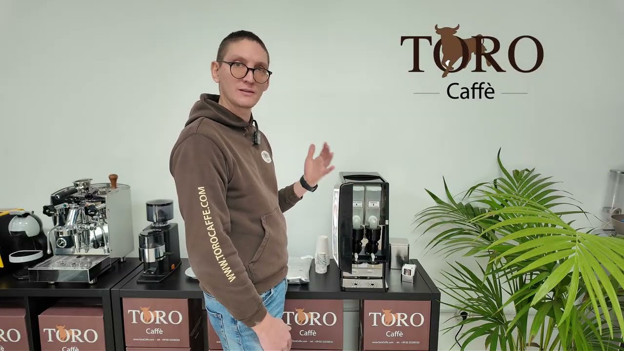 Funzionamento Macchina Ginseng GH2 SPM con Caffè al Ginseng Toro #caffe #ginseng #coffee