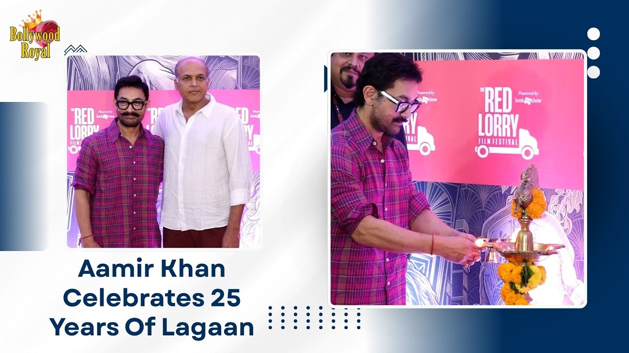 Aamir Khan Celebrates 25 Years Of 'Lagaan'