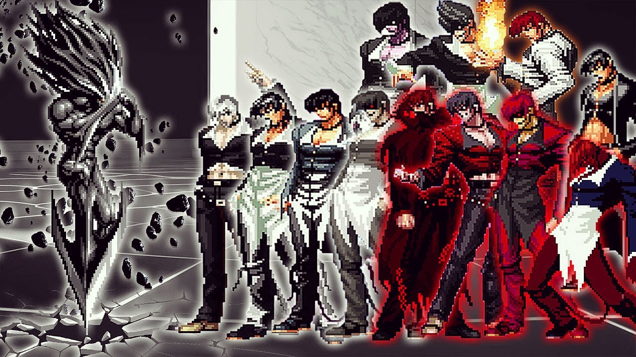 [KOF Mugen] Cadio Vs 12 Ultiamte Iori Yagami Team