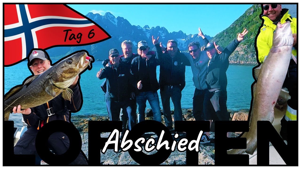 Abschiedsangeln mit meinen Freunden auf den LOFOTEN | Eine letzte Ausfahrt mit meiner Angelcrew❤😢🎣