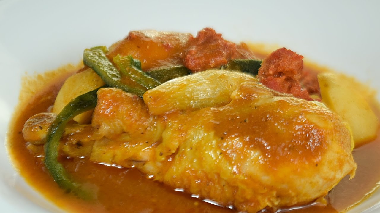 Pollo con Chorizo | Cocinando con angel