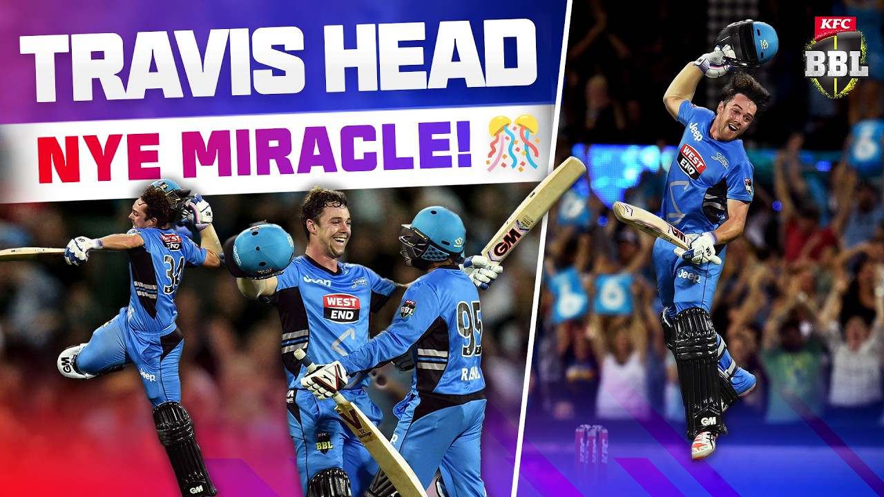 Travis Head Hits 101 off 54 In New Year's Eve Classic | #BBL05