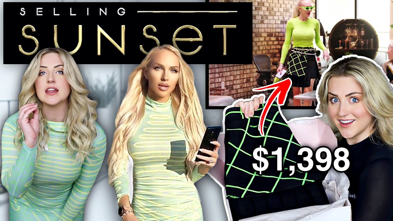 I Bought USED Christine Quinn Clothes! Recreating Selling Sunset Looks