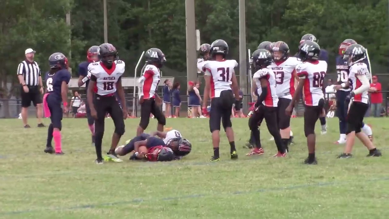 11U Tackle Football Game 🏈🔥Matoaca VS Dinwiddie