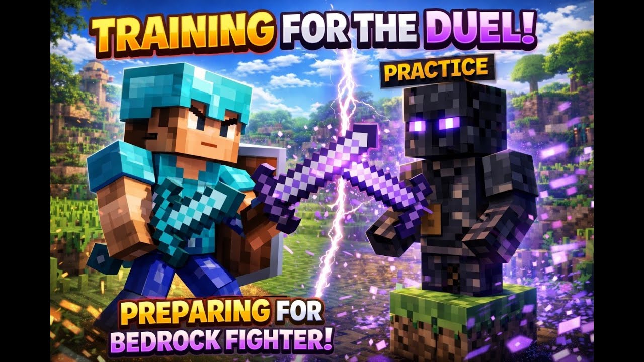 Practising PVP for chocolate duel against Gaming with jenny