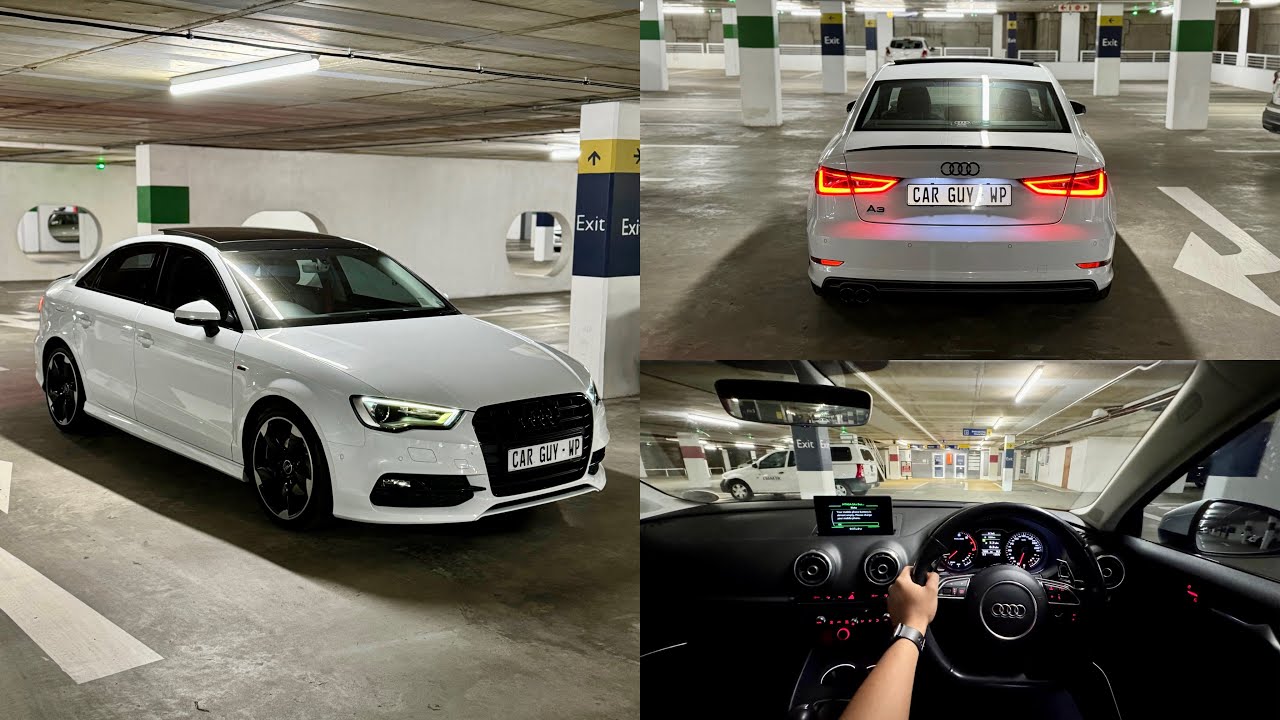 Audi A3 Sedan S-Line POV Night Drive | Full Exhaust Sound!
