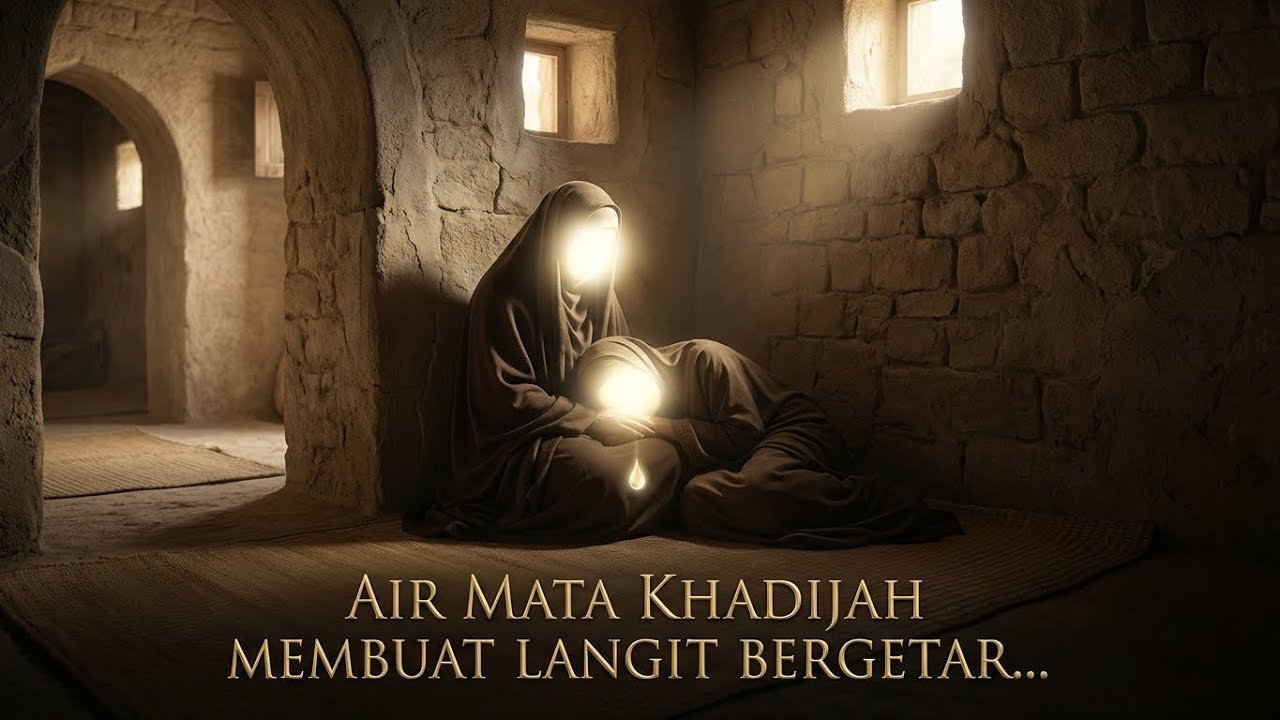 “Ketika Air Mata Khadijah Jatuh Membasahi Pipi Rasulullah”