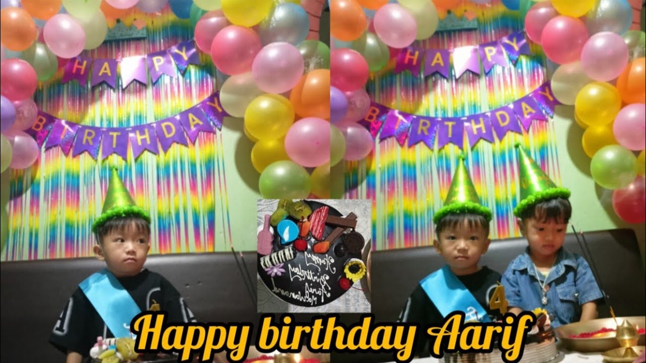 4th birthday celebration😍/Aarif/2081-4-24