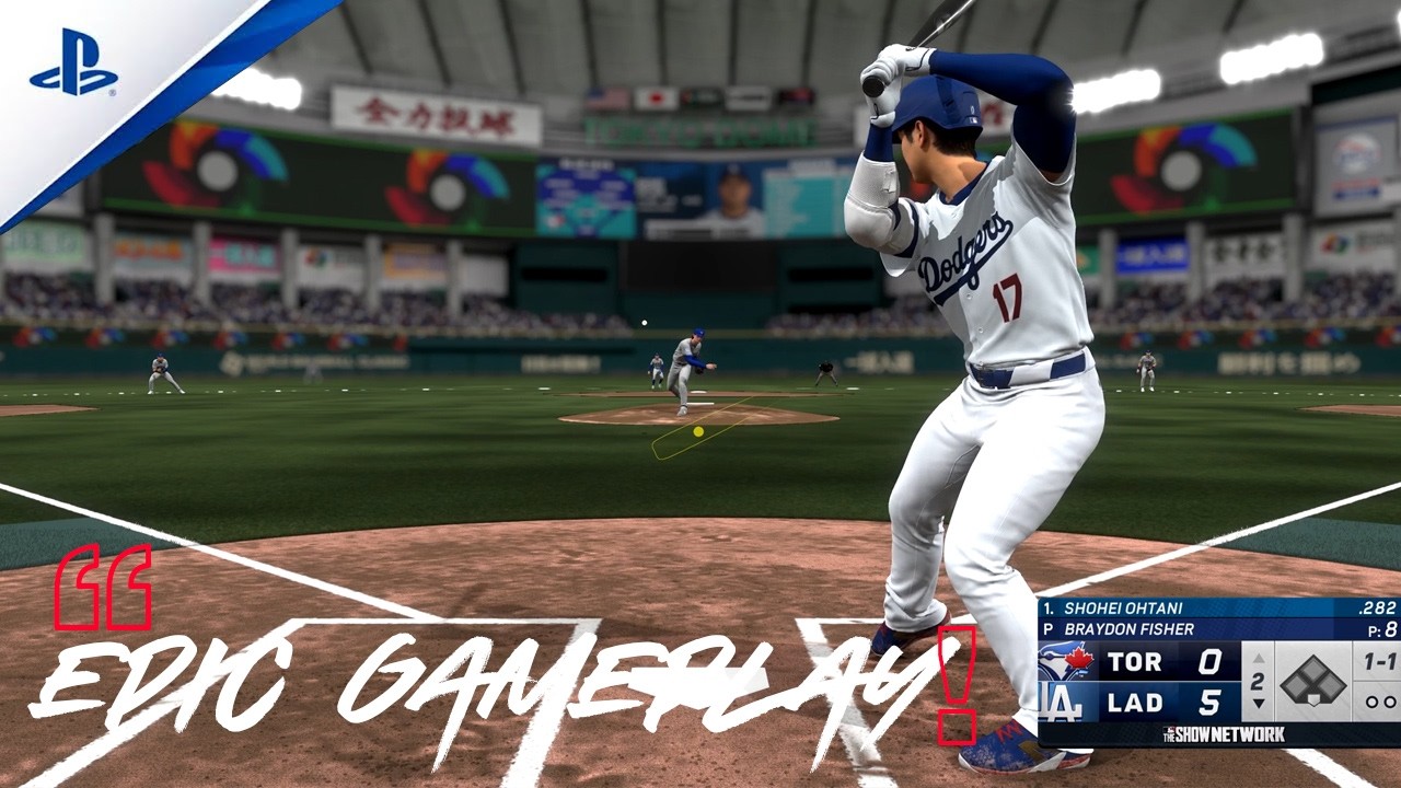 MLB The Show 26 - «Торонто Блю Джейс» против «Лос-Анджелес Доджерс» | Стадион «Токио Доум»
