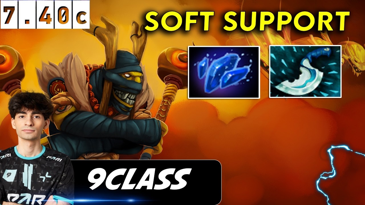 9Class Shadow Shaman Soft Support - Dota 2 Patch 7.40C Pro Player Full gameplay
