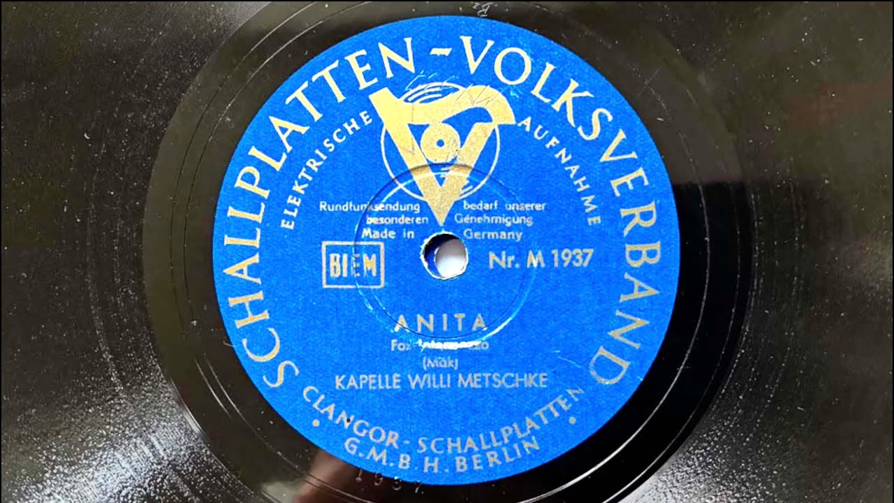 Berlin Danceband: WILLI METSCHKE: Anita 1942