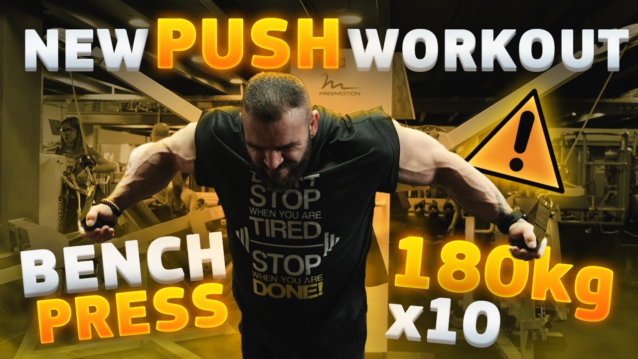 PUSH WORKOUT//Η ΝΕΑ ΜΟΥ ΠΡΟΠΟΝΗΣΗ //ΔΙΑΛΕΙΜΜΑ ΑΝΑΜΕΣΑ ΣΤΑ ΣΕΤ//EP01SE5