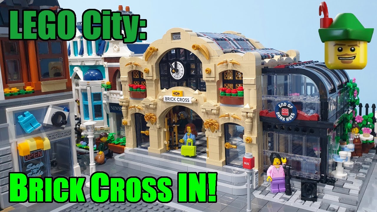 LEGO City - Brick Cross Station 910034 Installed 🧱❌🚆🏹