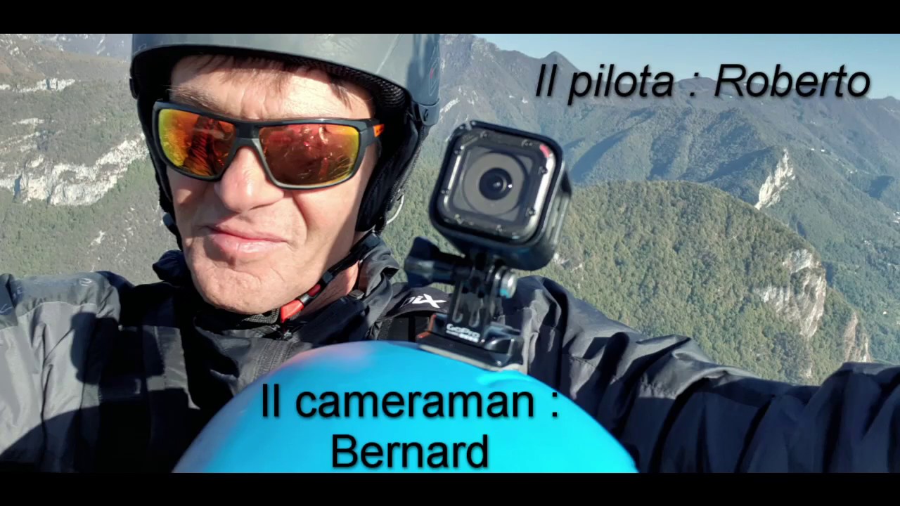 Volo biposto dal Cornizzolo