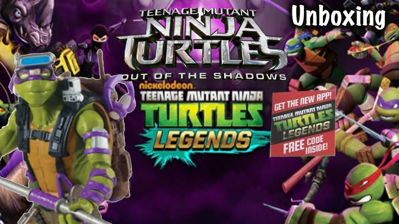 Unboxing TMNT Out of the Shadows Figures
