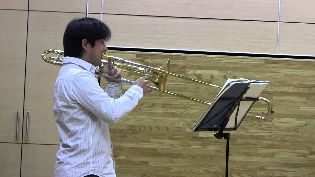 Le cygne Trombone,白鳥(Saint-Saëns)［トロンボーン］