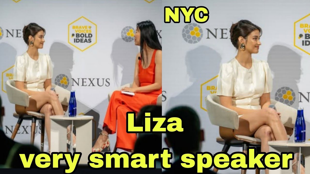 LIZA SOBERANO ✅ A VERY SMART SPEAKER AT NEXUS GLOBAL SUMMIT IN NYC✅