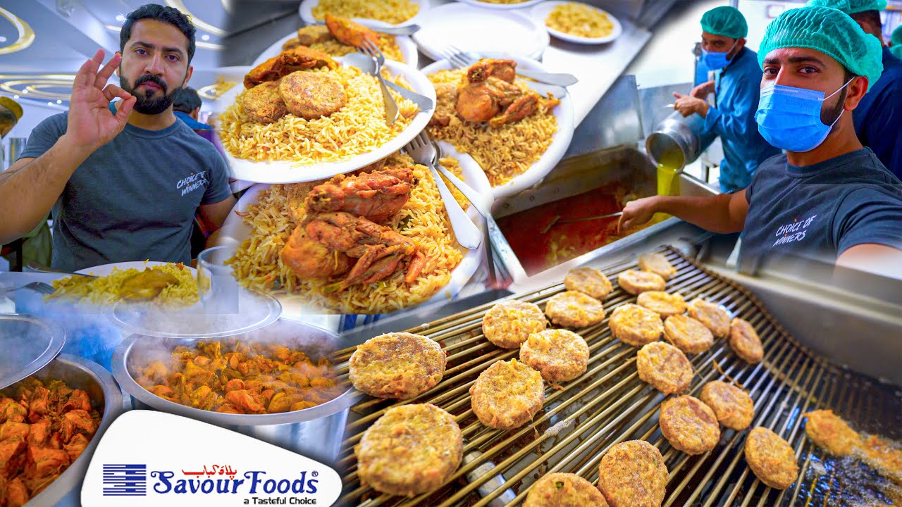 The Jummah day With SAVOUR FOODS Most Famous Pulao Islamabad of Pakistan | Savour food Pulao recipe