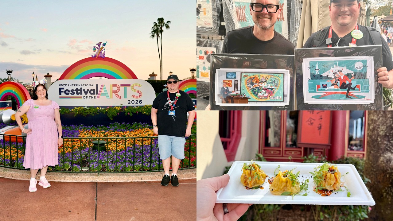 Epcot's International Festival of The Arts 2026 | Lots of Food, Art Work, and Dinning at Space 220!
