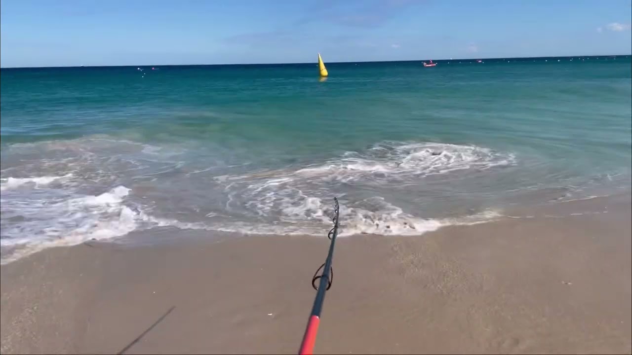 Beach fishing in Perth.