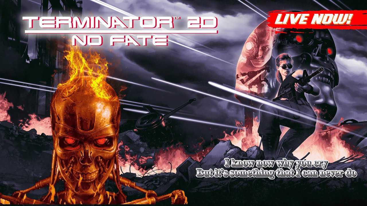 🔴 Terminator 2D: No Fate - 100% (All Endings) - Pikselizovani Terminator?