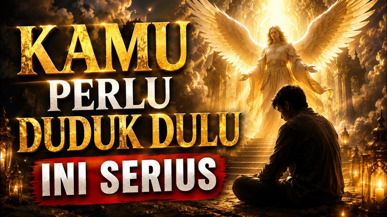 JIWA TERPILIH ✨ TUHAN BERKATA: Duduklah sekarang &mdash; apa yang akan terjadi dalam hidupmu sangat besar
