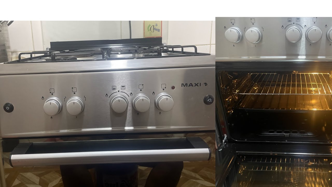 How To Operate A Maxi Standing Gas Cooker & the Oven At Home | 3Burner 1Burner and an Oven