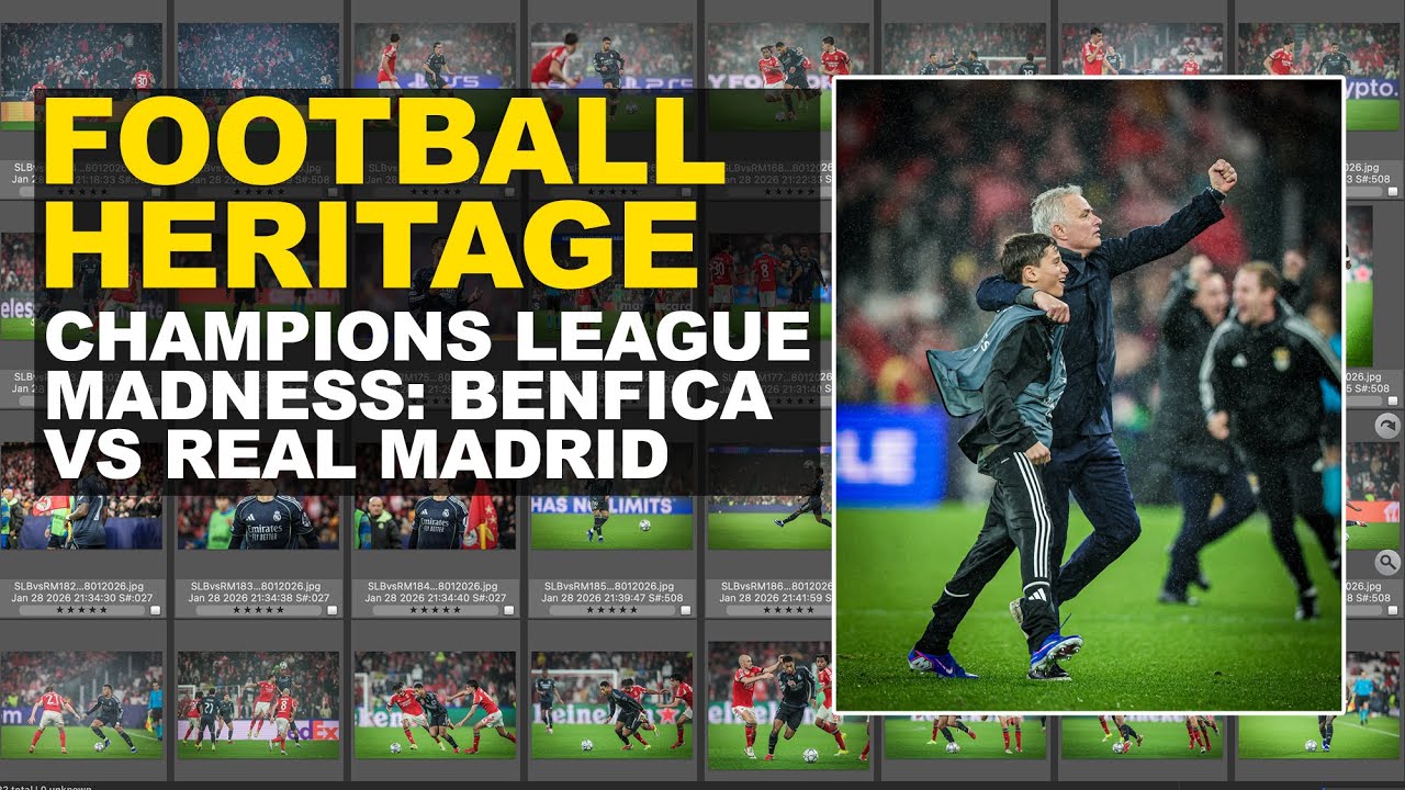 Football Heritage - Champions League Madness: Benfica vs Real Madrid