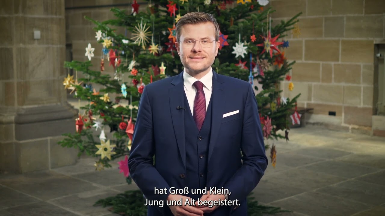 Weihnachtsgruß von Oberbürgermeister Marcus König