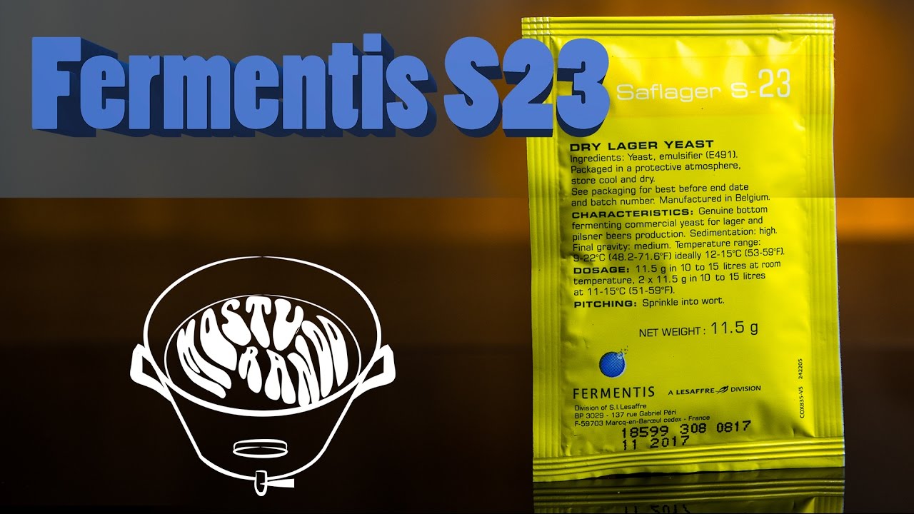 Fermentis S23 &mdash; Lager com cara de Ale.