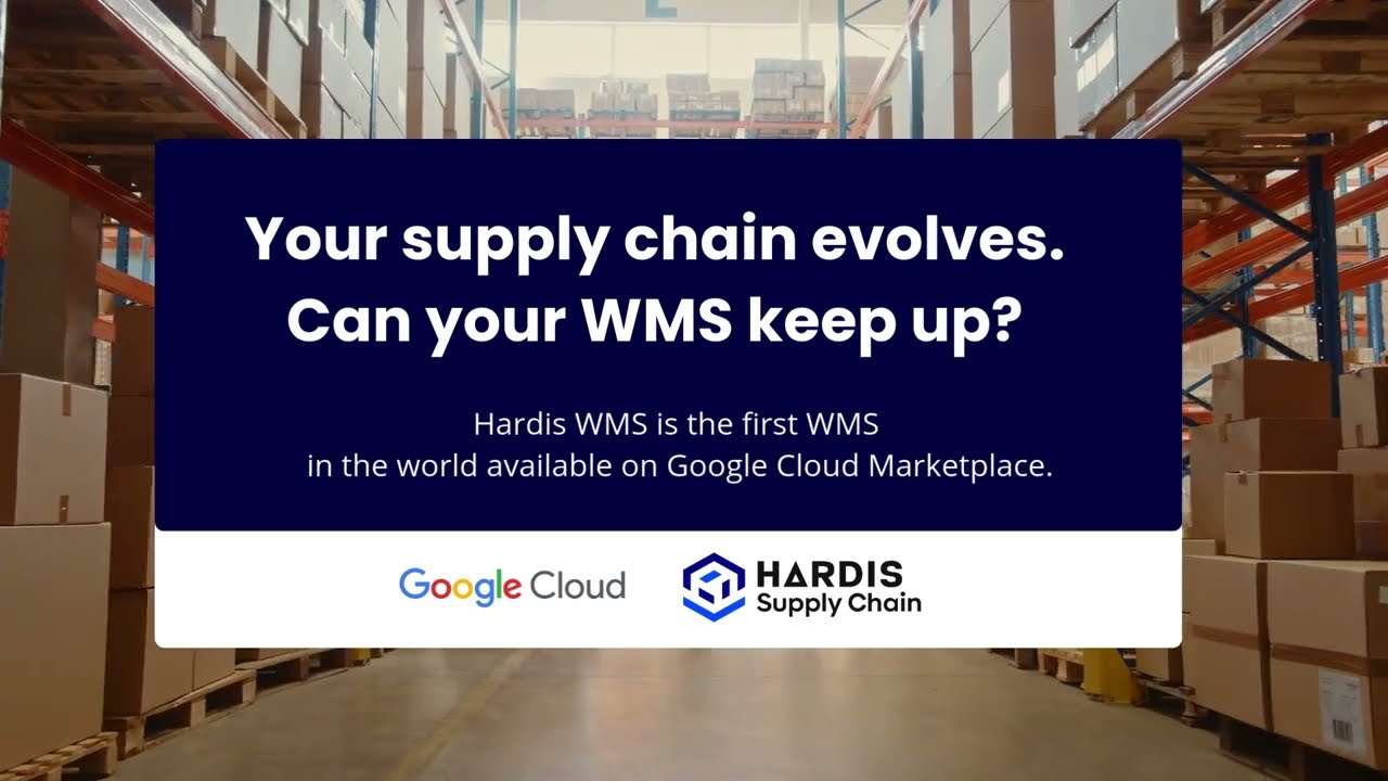 Hardis WMS x Google Cloud: performance, agility and security for your supply chain