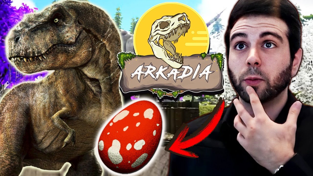 ARKADIA - NACIMIENTO DE HUEVO DE T-REX