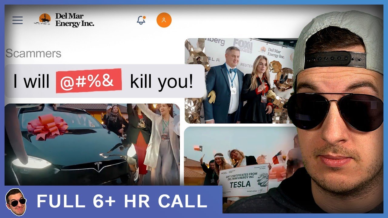 Torturing Scammers Until They Shut Down (Delmar Energy Scam) - [full 6hrs]