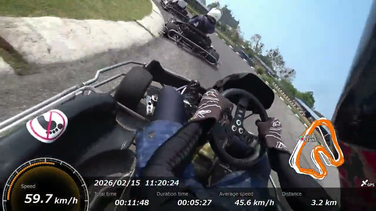 PatayaKartSpeedway 20260215 Sabai-DeeM1GP  MrYS View 2nd