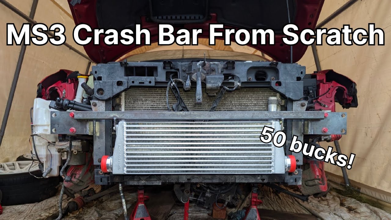 Making a Mazdaspeed3 Crash Bar CHEAP