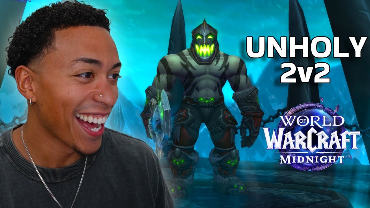 Unholy Death Knight 2v2 PvP Feels INSANE | WoW Midnight Pre-Patch Arenas