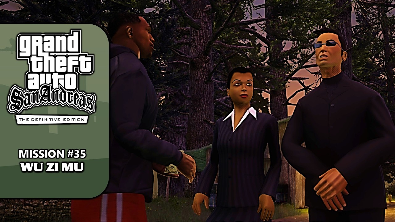 GTA SA (Definitive Edition) [100% Walkthrough] - Mission #35: Wu Zi Mu