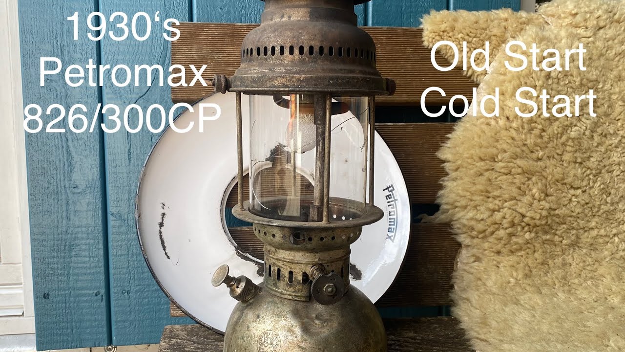 1930‘s Petromax 826 / 300CP Old Start Cold Start