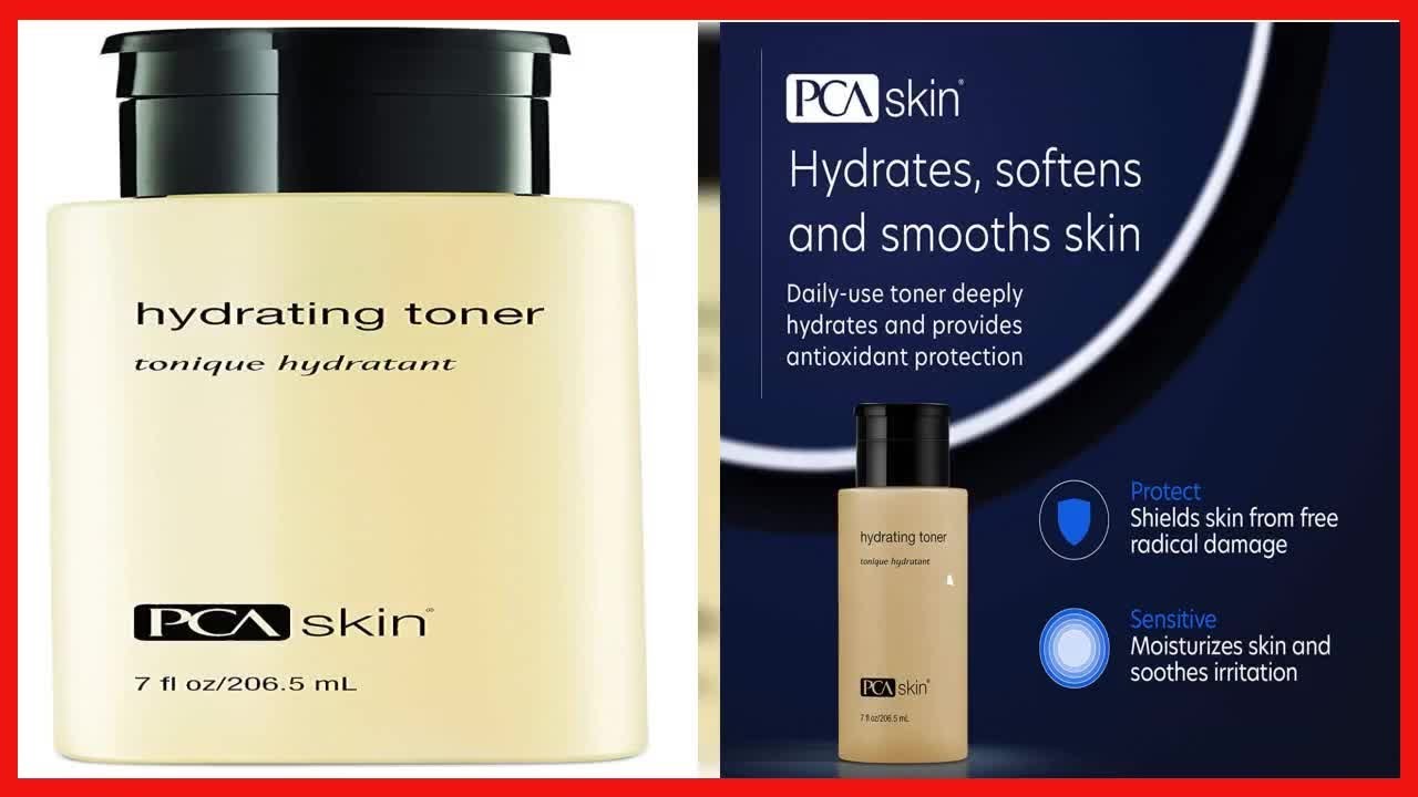 PCA SKIN Hydrating Face Toner   Alcohol Free Moisturizing Antioxidant Facial Treatment to Purify