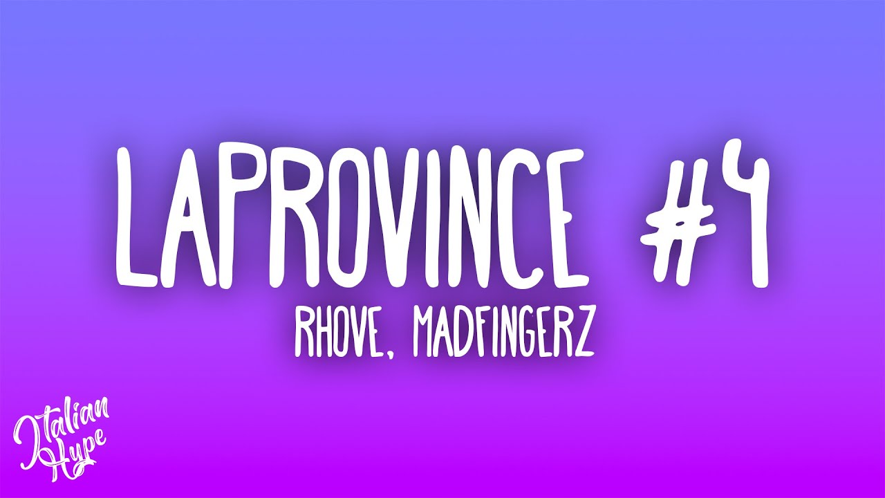 Rhove -  LAPROVINCE #4