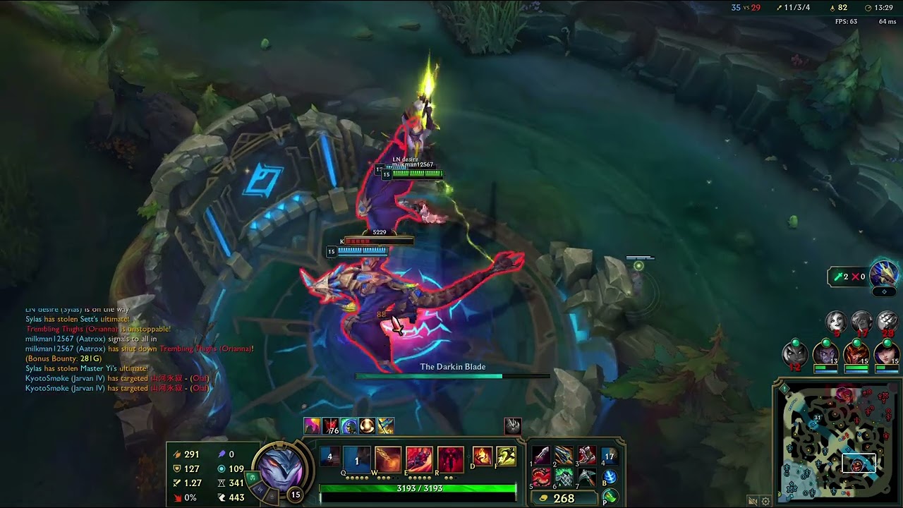 AATROX in urf is not fair!!