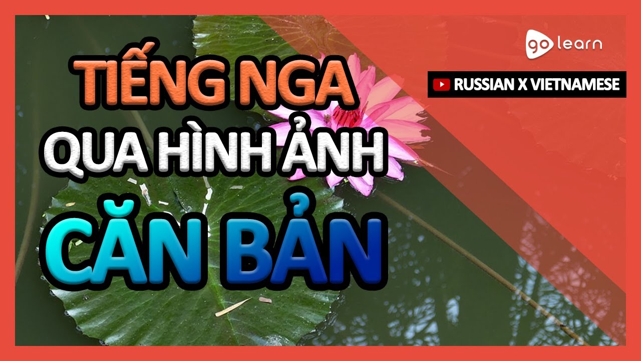 Học Tiếng Nga Qua Hình Ảnh |Từ Vựng Tiếng Nga Căn Bản | Golearn