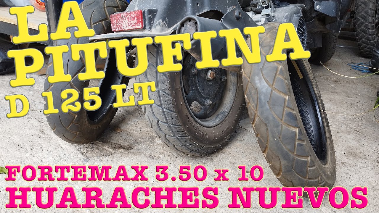 Como cambiar las llantas a Italika D125LT