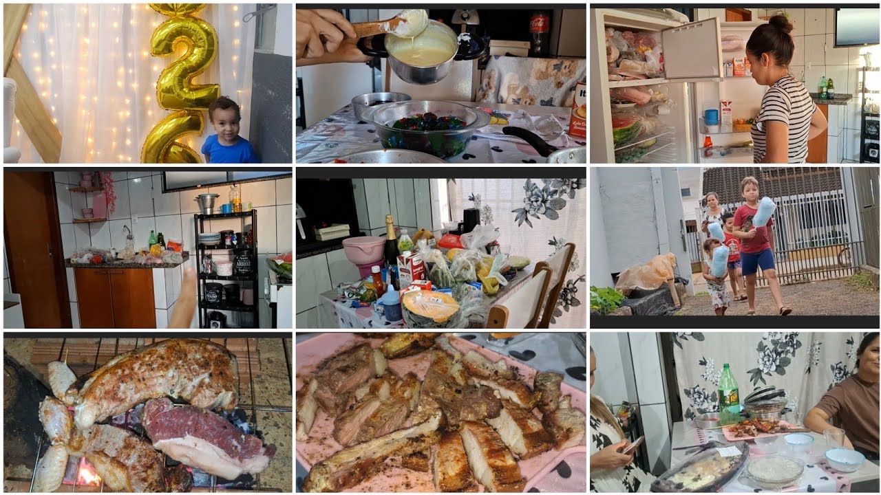 faxina completa na geladeira,onde e como passamos a virada/churras com irmã e tia 