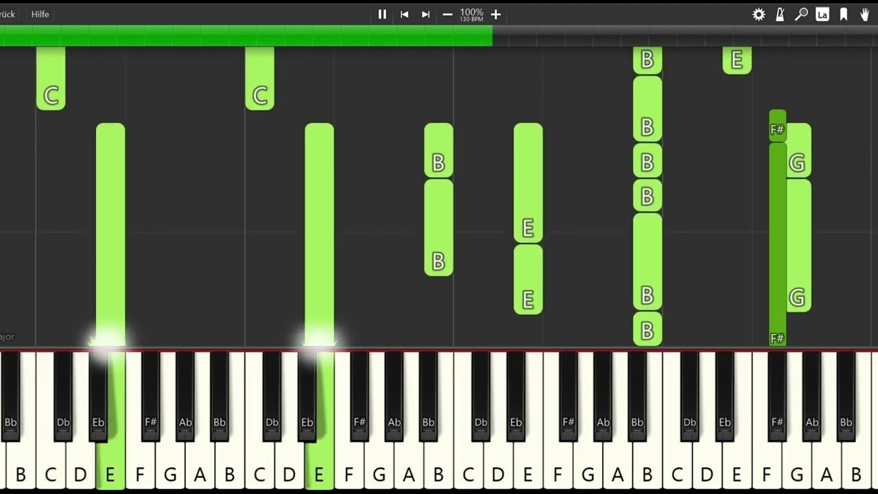 Motionless In White - Another Life - Piano Midi - Synthesia Tutorial