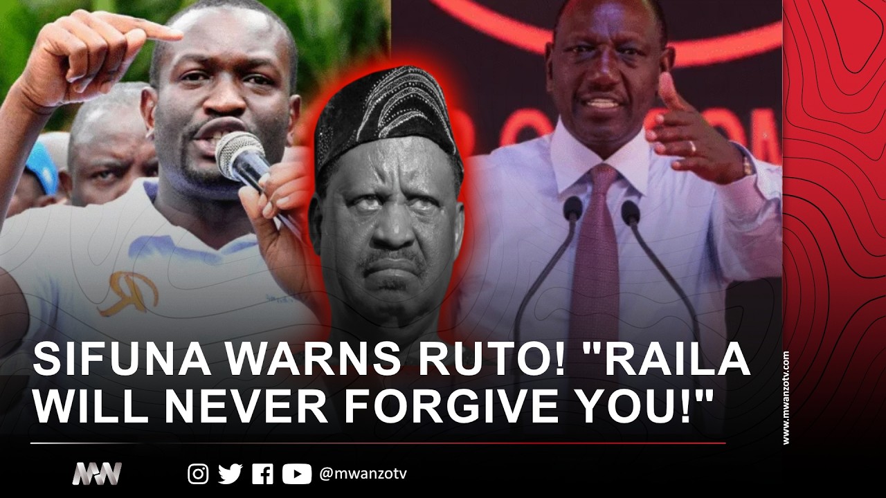 SIFUNA WARNS RUTO! 