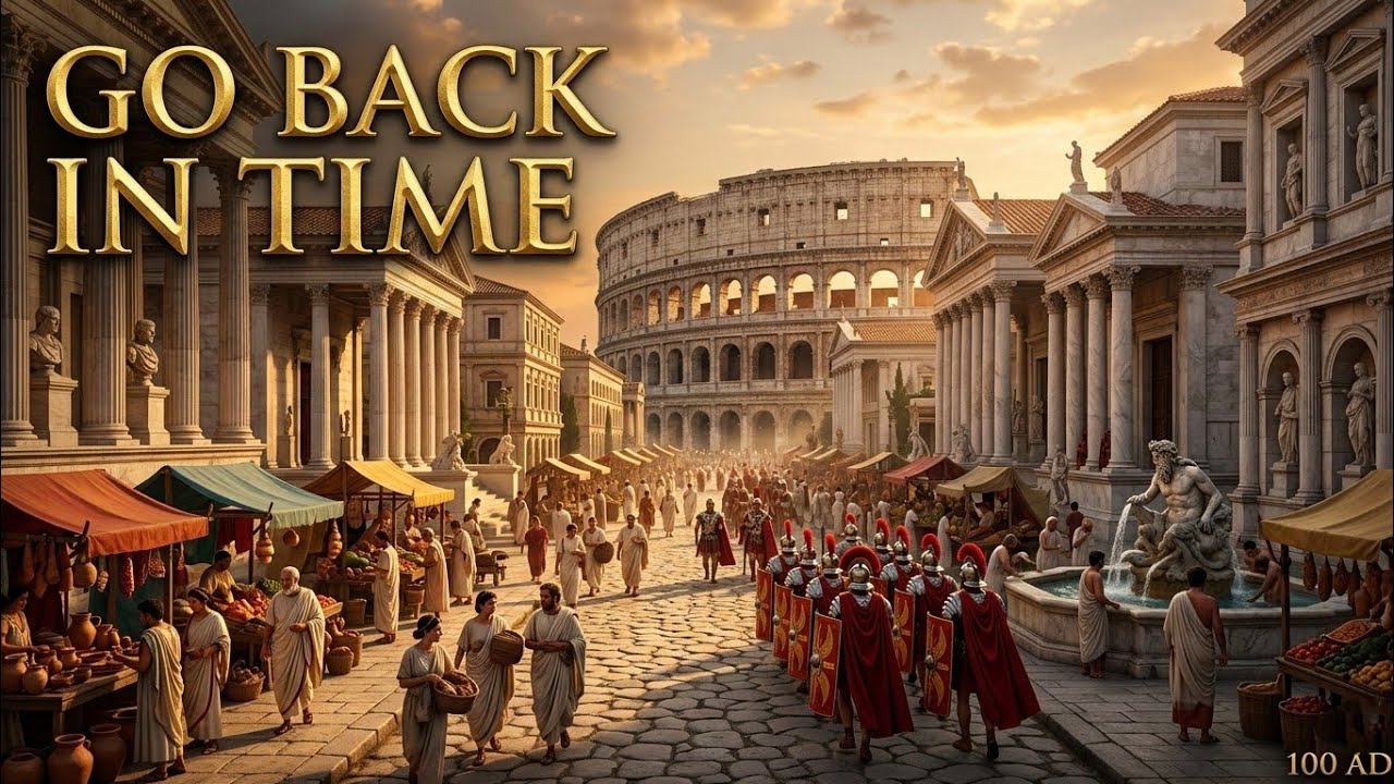 Unbelievable Tour of Rome in 100 AD 