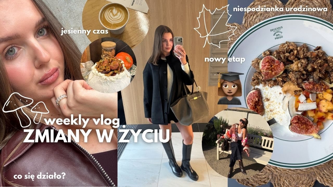 WEEKLY VLOG | zmiany w życiu | nowy etap | czemu nie nagrywałam? | jesienny czas
