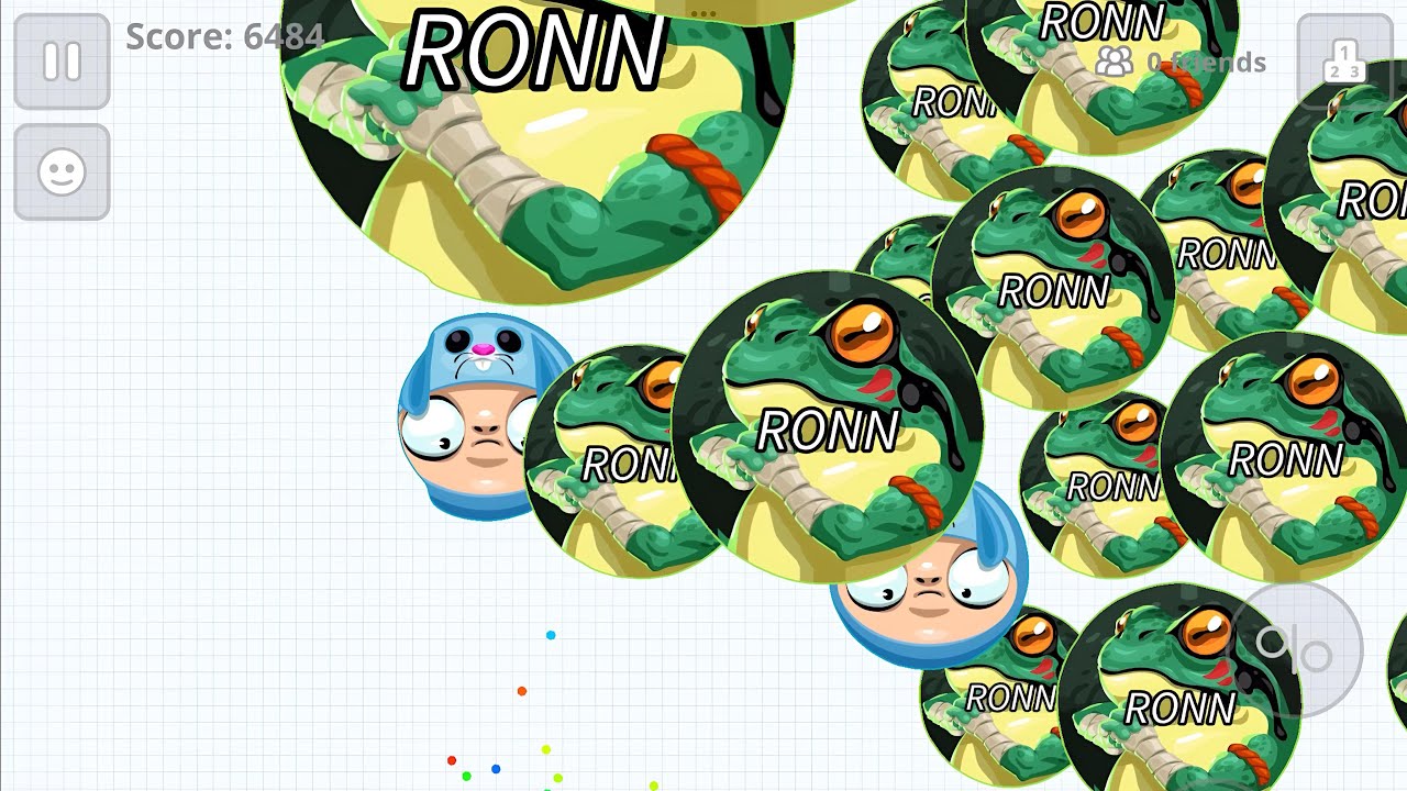 Srk Solo против всех (AGARIO MOBILE)